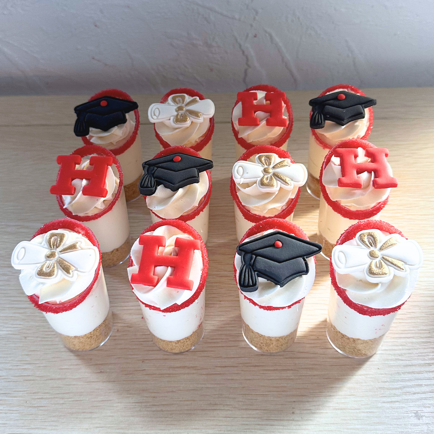 Graduation Cap & Dipolma Embosser Set