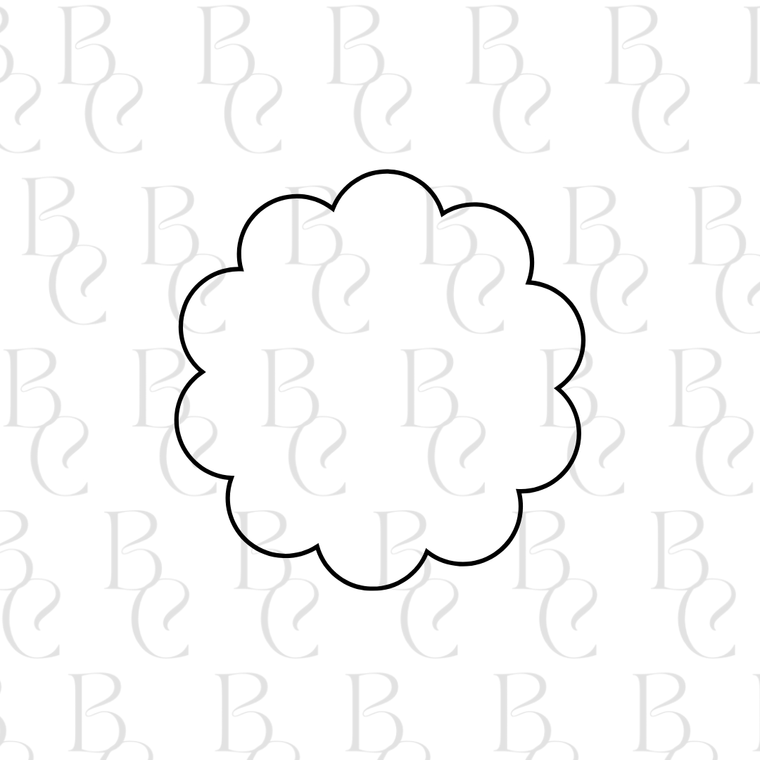 Scalloped Circle