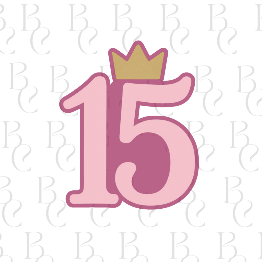 15 with crown