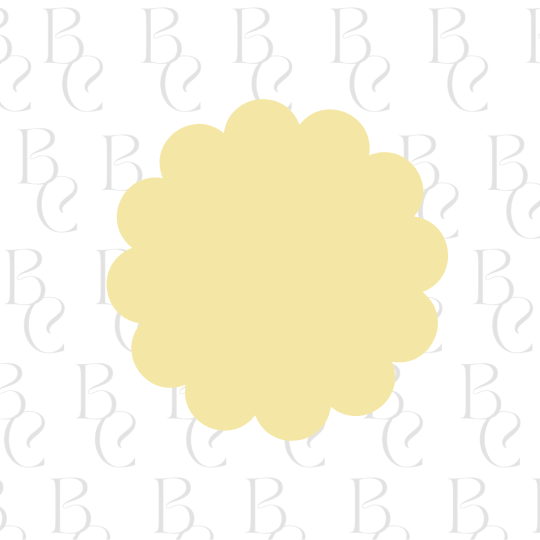 Scalloped Circle No.2