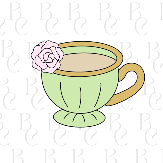 Teacup with Floral