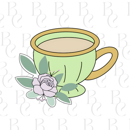 Teacup with Floral No 3