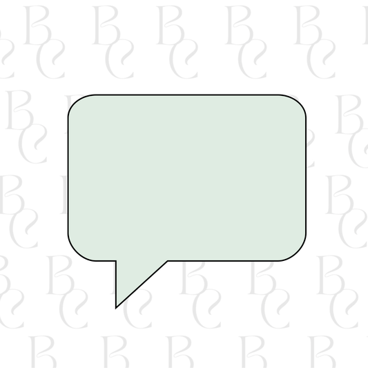 Rectangle Speech Bubble