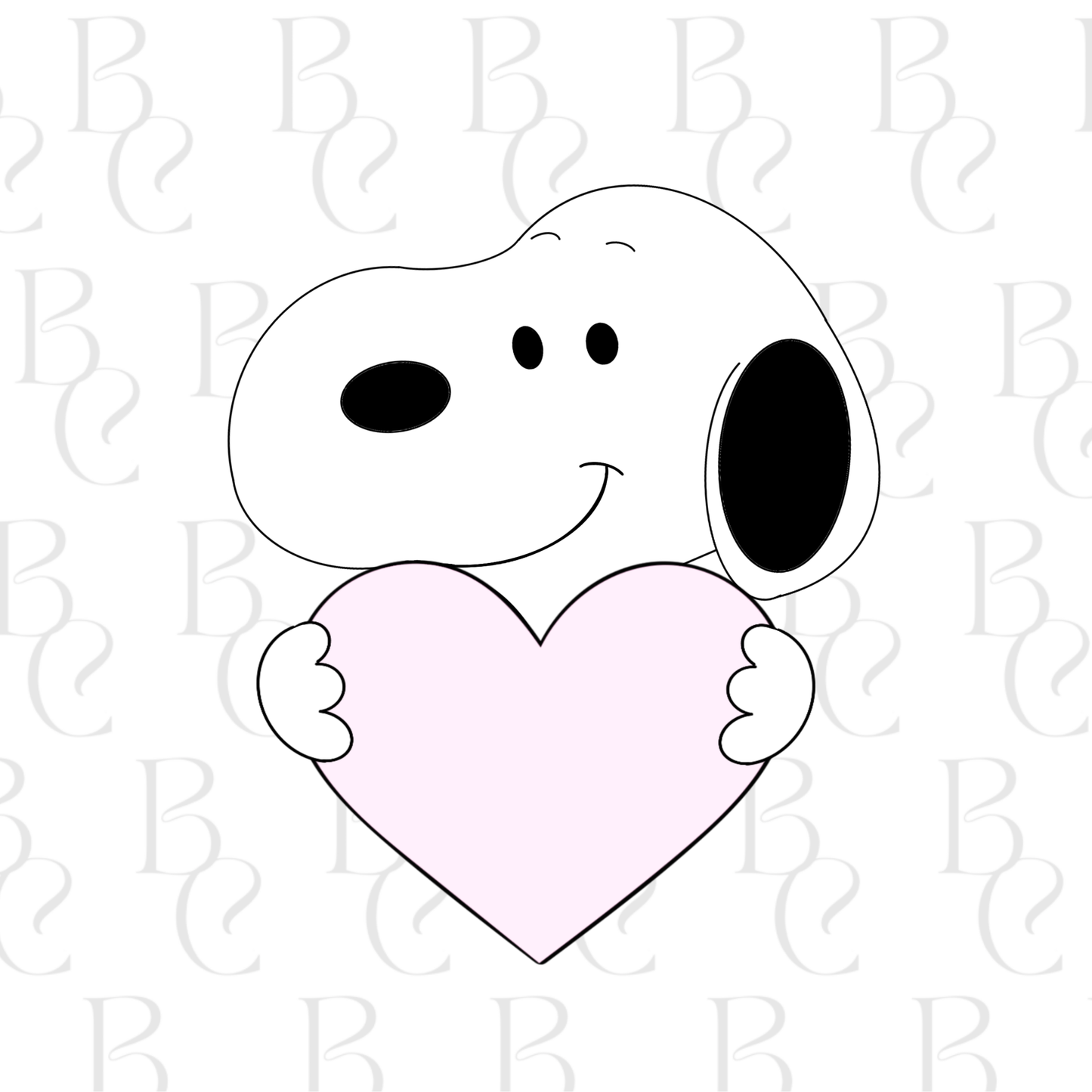 Snoop  Heart Plaque