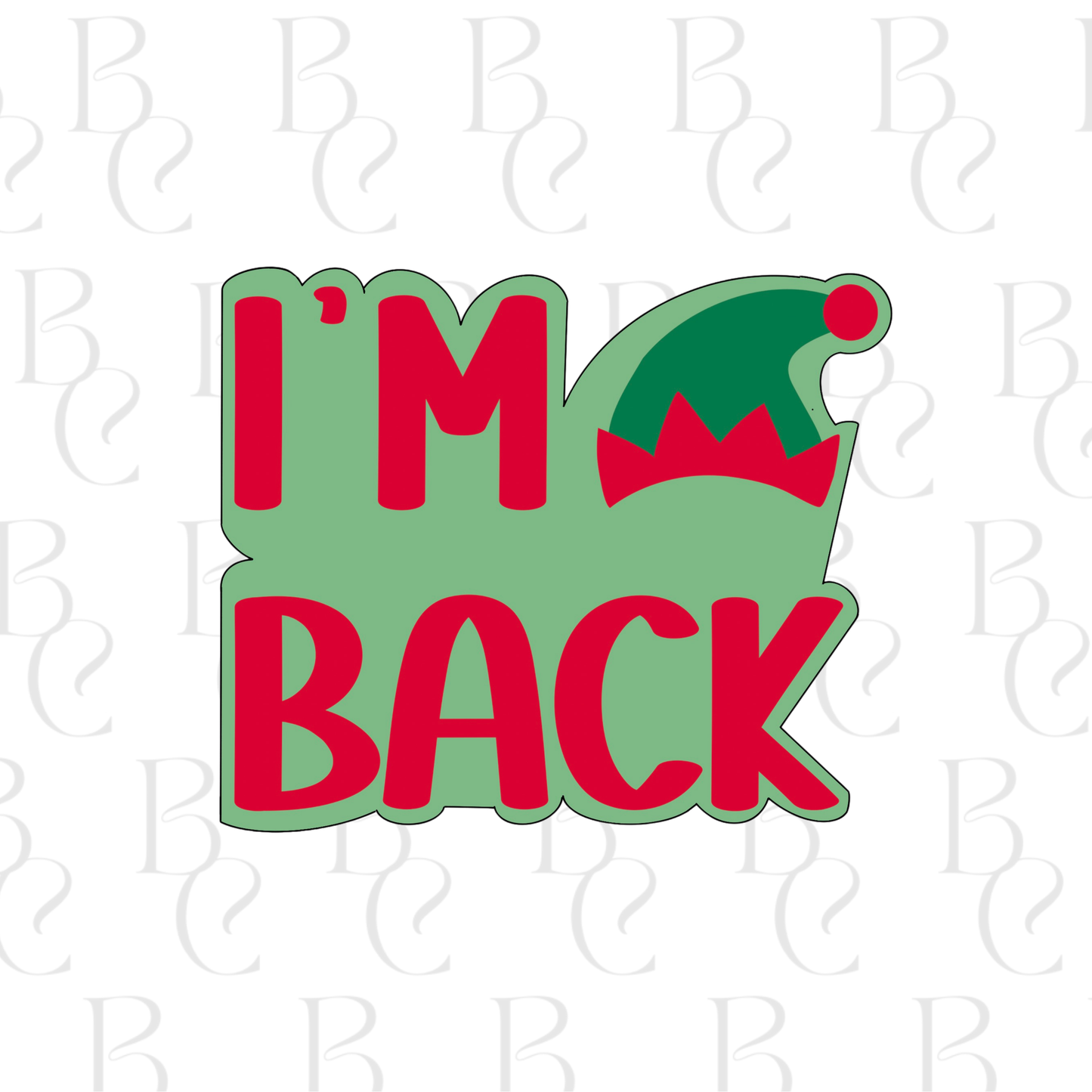 Im Back Plaque