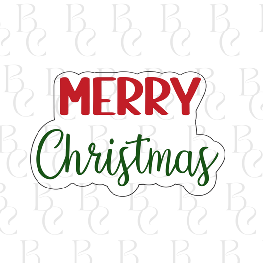 Merry Christmas Plaque