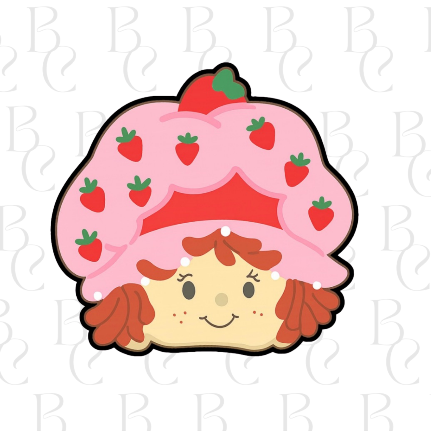 Strawberry Girl Face