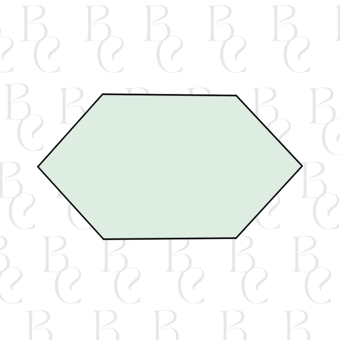 Skinny Hexagon