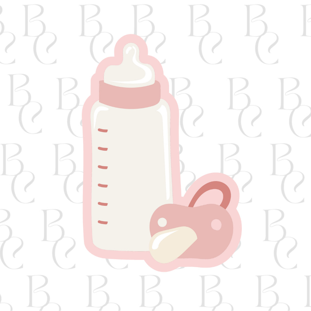 Baby Bottle With Pacifier