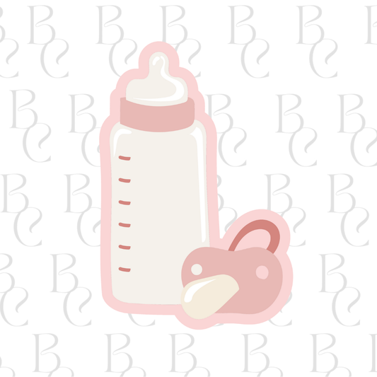 Baby Bottle With Pacifier