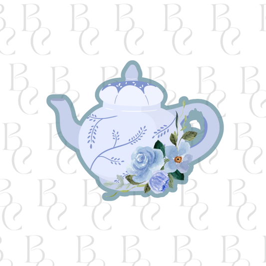 Teapot with Flowers