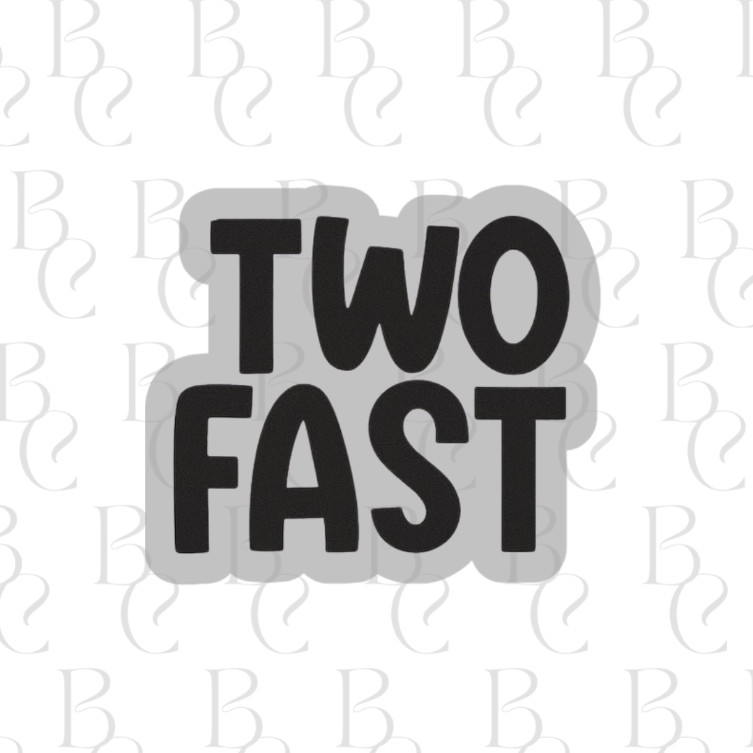 Two Fast Plaque